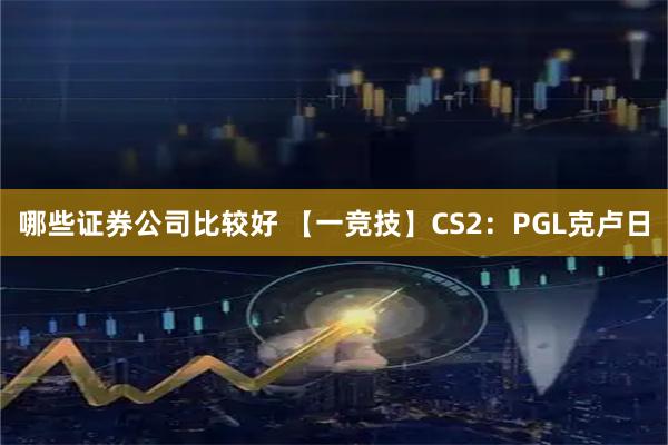哪些证券公司比较好 【一竞技】CS2：PGL克卢日